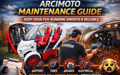Arcimoto Maintenance Guide: Keep Your FUV Running Smooth & Reliable